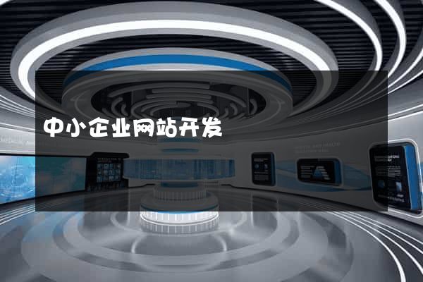 中小企业网站开发