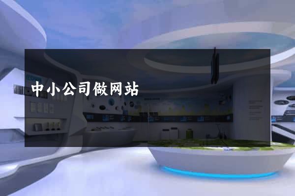 中小公司做网站