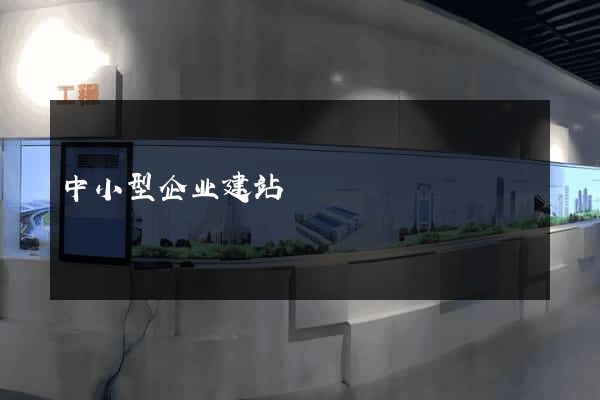 中小型企业建站