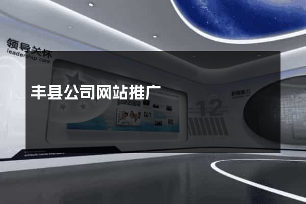 丰县公司网站推广