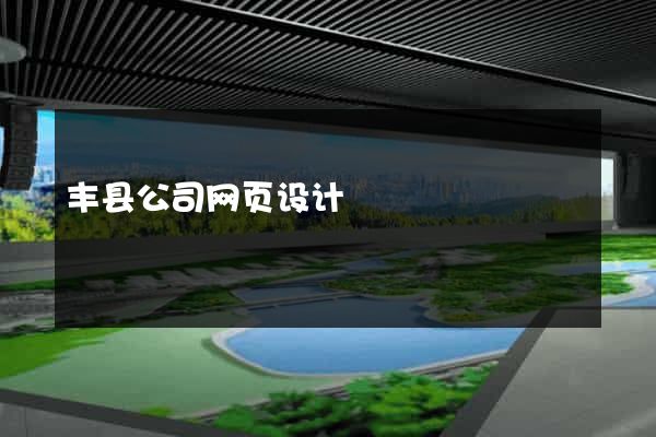 丰县公司网页设计