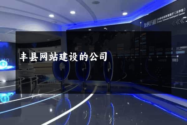 丰县网站建设的公司