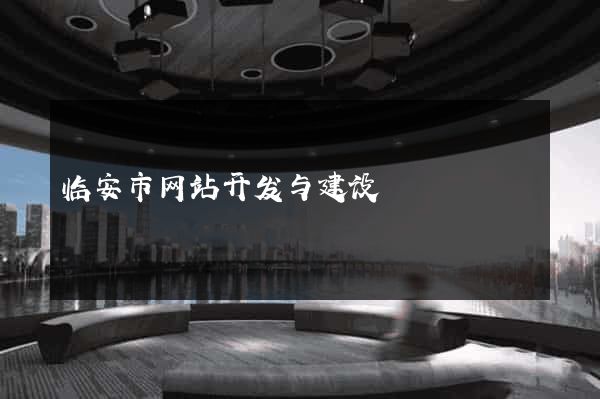 临安市网站开发与建设