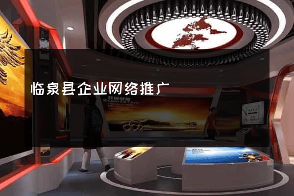 临泉县企业网络推广