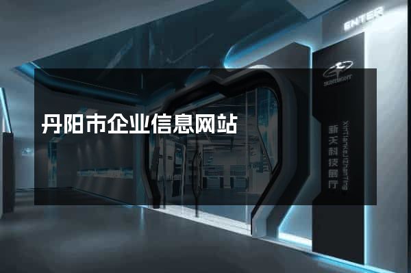 丹阳市企业信息网站