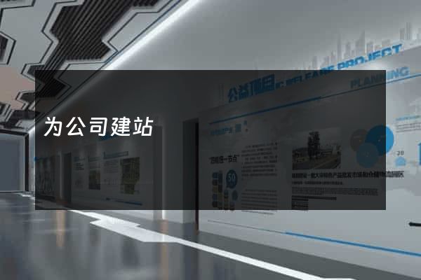 为公司建站