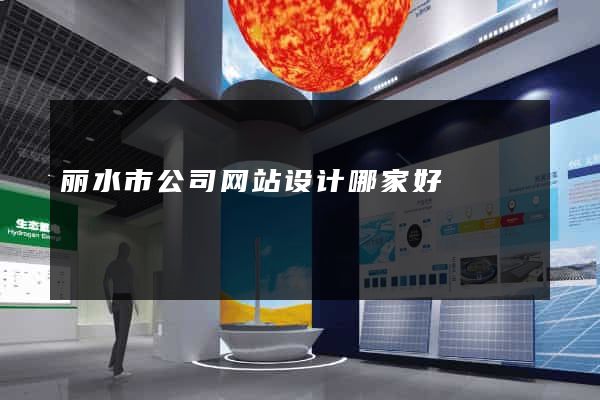 丽水市公司网站设计哪家好