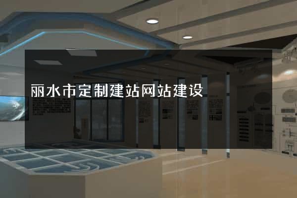 丽水市定制建站网站建设