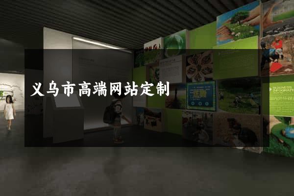 义乌市高端网站定制
