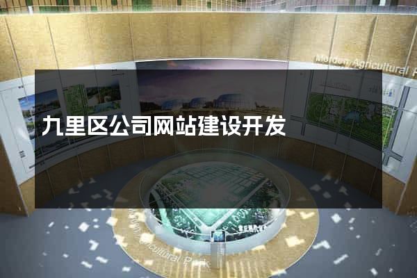 九里区公司网站建设开发