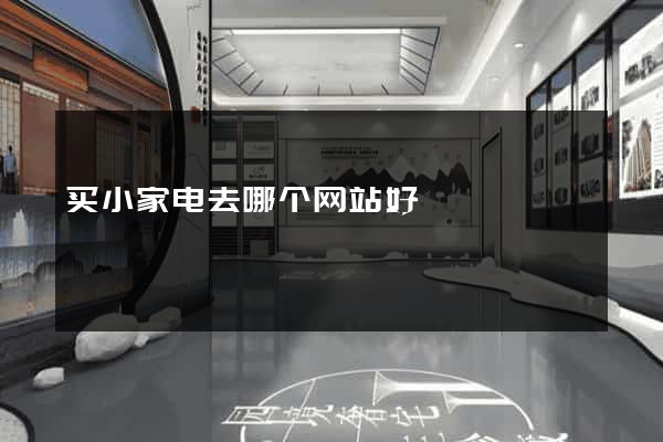 买小家电去哪个网站好