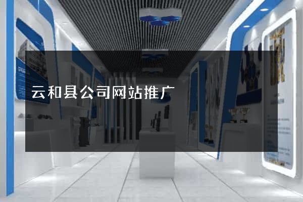 云和县公司网站推广