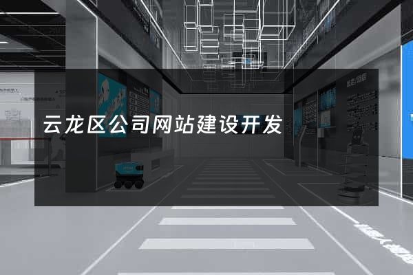 云龙区公司网站建设开发