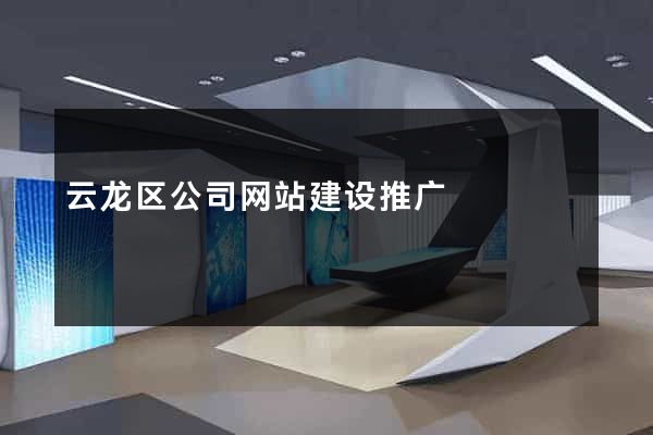 云龙区公司网站建设推广