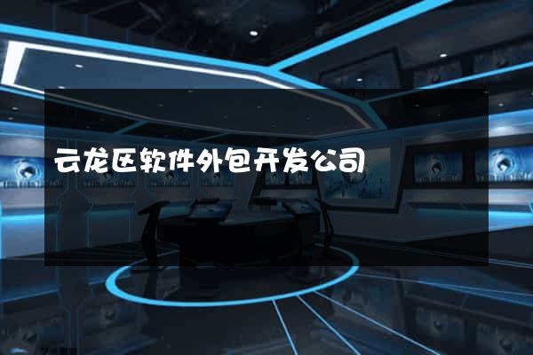 云龙区软件外包开发公司