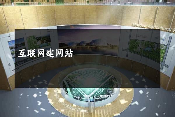 互联网建网站