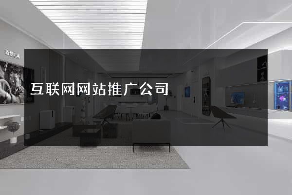 互联网网站推广公司
