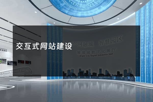 交互式网站建设