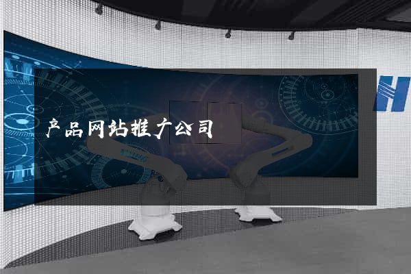产品网站推广公司