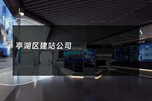 亭湖区建站公司