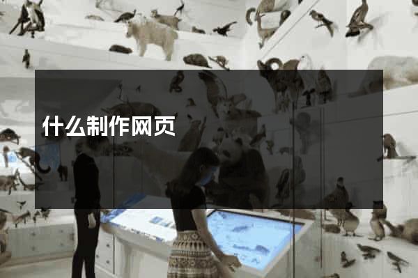 什么制作网页