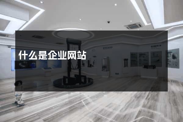 什么是企业网站