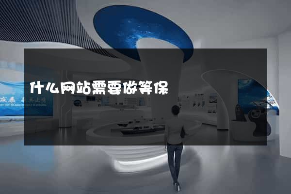 什么网站需要做等保