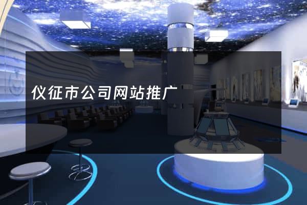 仪征市公司网站推广