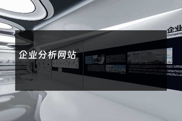 企业分析网站