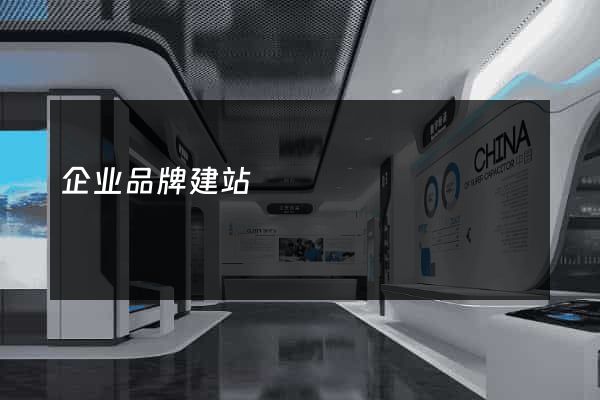 企业品牌建站