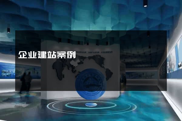 企业建站案例