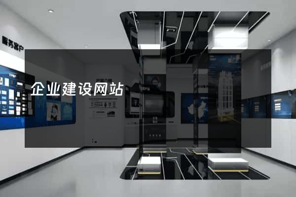 企业建设网站