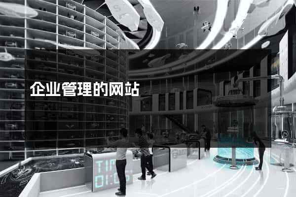 企业管理的网站