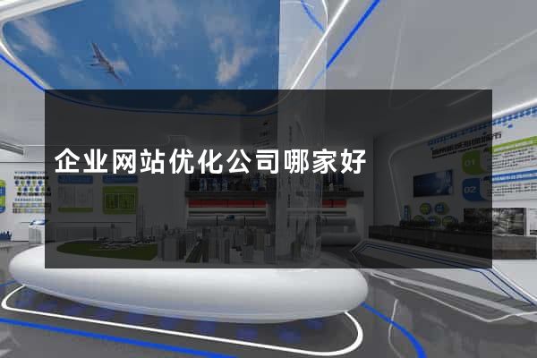 企业网站优化公司哪家好