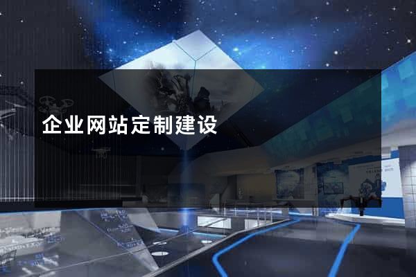 企业网站定制建设