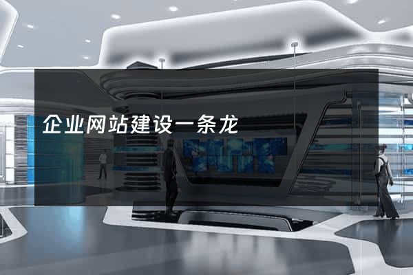 企业网站建设一条龙