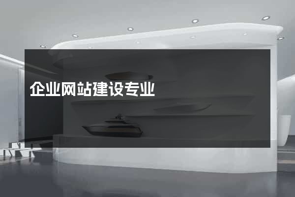 企业网站建设专业