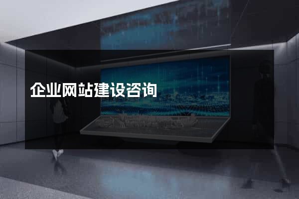 企业网站建设咨询