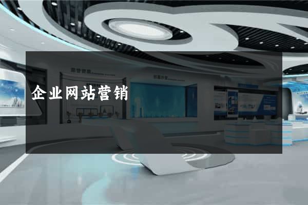 企业网站营销