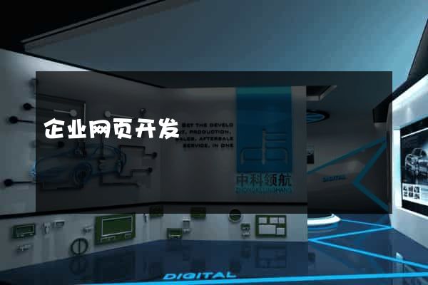 企业网页开发