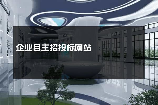 企业自主招投标网站