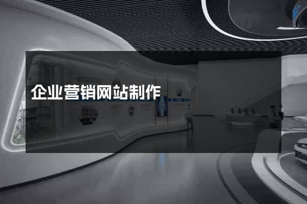 企业营销网站制作