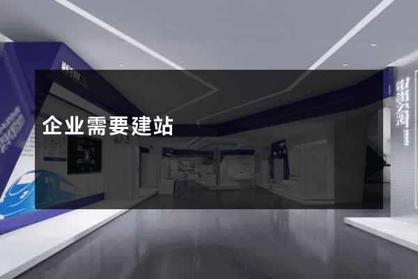 企业需要建站
