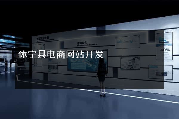 休宁县电商网站开发