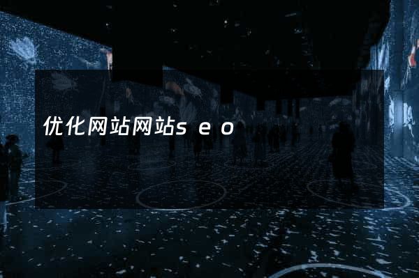优化网站网站seo