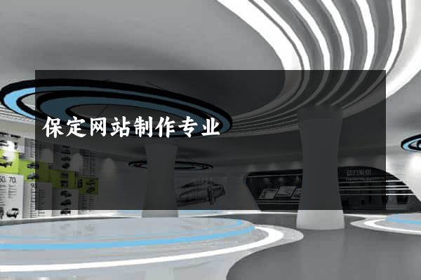 保定网站制作专业