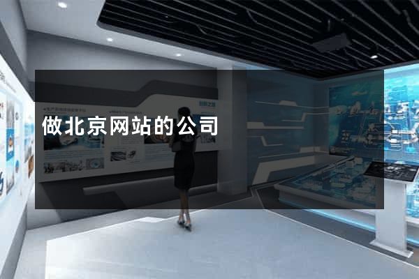 做北京网站的公司