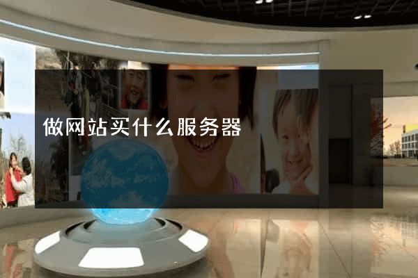 做网站买什么服务器
