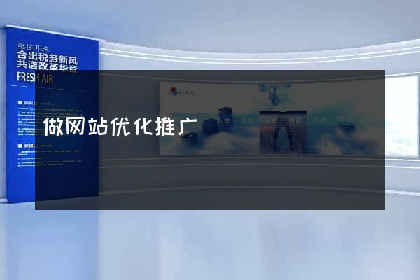 做网站优化推广
