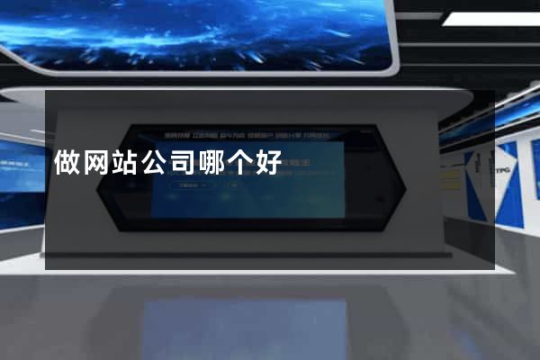 做网站公司哪个好